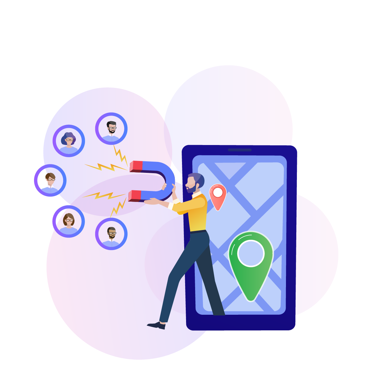 Third-party integrations available in no-code chatbot builder